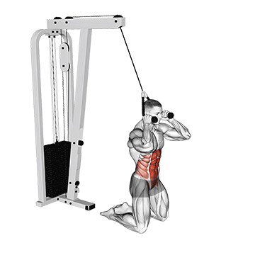 Cable Crunch demonstration