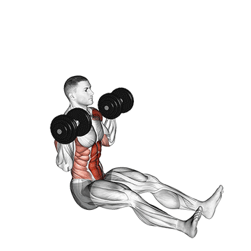 Dumbbell Z Press demonstration