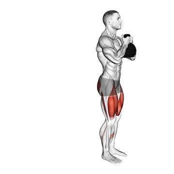 Kettlebell Reverse Lunge demonstration