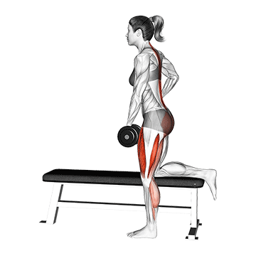 Single Leg Dumbbell RDL demonstration