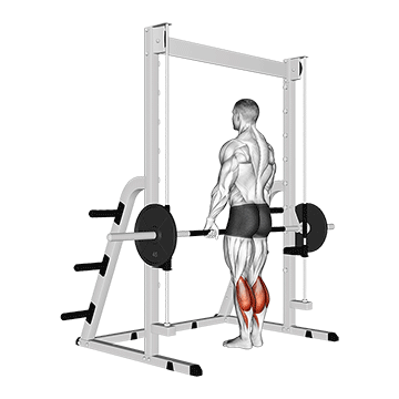 Smith Machine Calf Raise demonstration